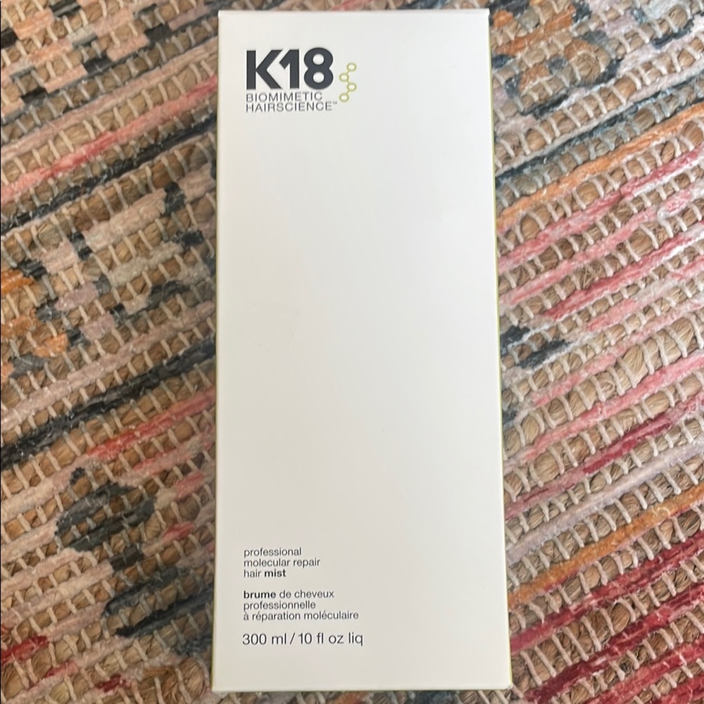 K18 Professional Molecular Repair Hair Mist - White